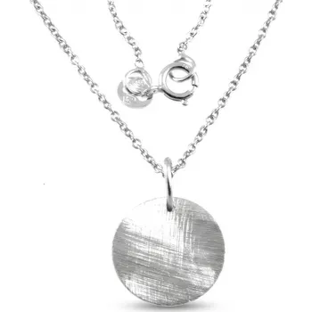 Přívěsek ŠPERKY-NM, Zlatý kruhový přívěsek 318 bílé zlato