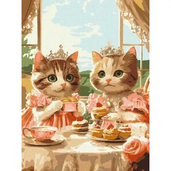 Set školních potřeb Malowanie po numerach - Glamour impreza 30x40cm