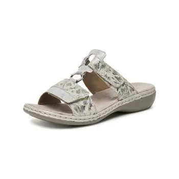 Dámská obuv Nazouváky Rieker 659X6-80 Stříbrná 39