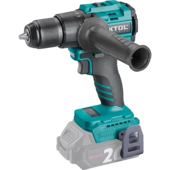 EXTOL INDUSTRIAL vrtací šroubovák aku s příklepem SHARE20V, 70Nm, BRUSHLESS, bez baterie a nabíječky