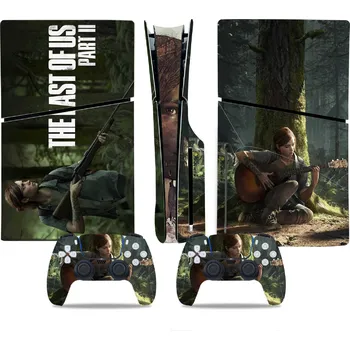 Obal na herní konzoli Polep na konzoli PS5 SLIM diskovou verzi The Last of Us Part II (PS5)