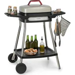 Klarstein Gatsby 3050W 42x37cm Elektrický gril Stříbrná (10034707)