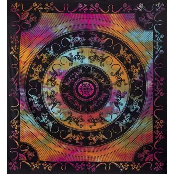 Přehoz na lůžko Mandala velká Lizzard