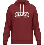 JAKO Mikina s kapucí Promo vínová