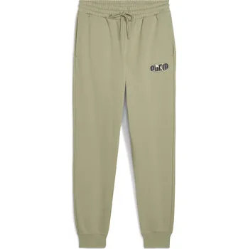 Pánské kalhoty Pánské kalhoty PUMA ESS LOGO LAB SWEATPANTS 688182-82 LUX ARMY XL