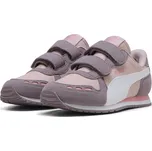 Dětské boty PUMA CABANA RACER SL 20 V PS 383730-22 MAUVE MIST/WHITE/PLUM JAM 33