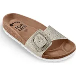 FORcare dámský pantofel 230065 zlatá třpytky