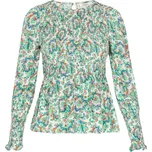 usha FESTIVAL Halenka zelená / oranžová / bílá