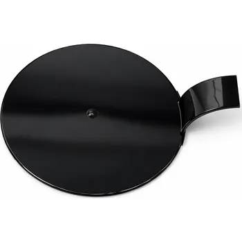 Cake star Plastová podložka pod minidezerty s úchytem kruh černá 8cm