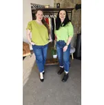 Balónové džíny nadměrné denim modré Velikost: XXL