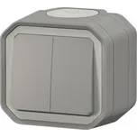 LEG PLEXO NEW 069714L SPÍNAČ PLXN55 SP.Č.5 POVRCH.ŠEDÁ