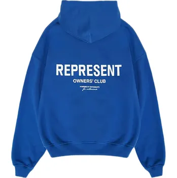 Pánská mikina Represent Owners Club Hoodie cobalt Velikost: M