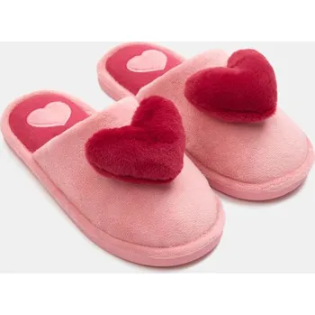 Dámské pantofle Sinsay - Pantofle s 3D prvky - růžová - 655GR-30X - 655GR-30X-389