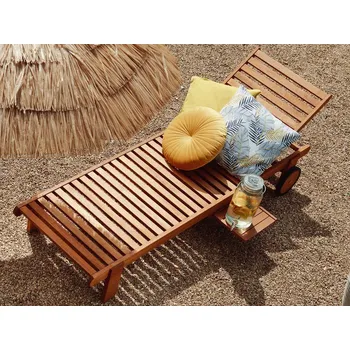 Zahradní lehátko Zahradní lehátko Perth, tropické dřevo