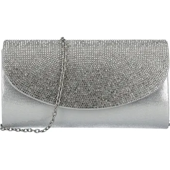 Kabelka Dámské psaníčko stříbrné - Michelle Moon Adelle stříbrná