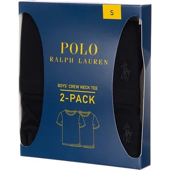 Pánské pyžamo Pyžamo Polo Ralph Lauren 2-pack 9P5006 černá 99X, vel. 164-176
