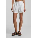 Urban Classics Dámské šortky Seersucker - bílé