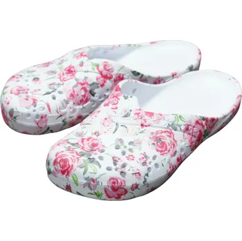 Dámské pantofle Gumové pantofle dámské bílá/růžová Listar 0535