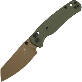 kapesní nůž Bestechman Cicada's wing 10Cr15MoV OD Green BMK06C