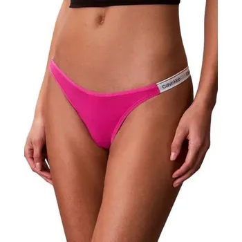 Dámské spodní prádlo Dámská tanga Calvin Klein QD5394 3 kusy černá M