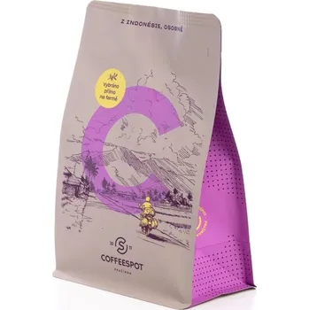 Káva Coffeespot Indonésie Aceh Gayo Washed Wet Hulled Množství: 250 g