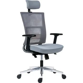 Kancelářské křeslo Next, šedé