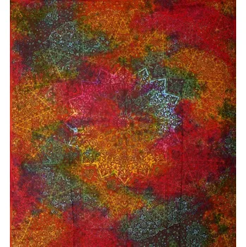 Přehoz na lůžko Mandala velká Amaira barevná