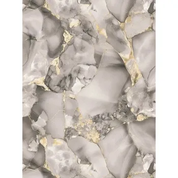 Tapeta A.S. Création | Vliesová tapeta na zeď PintWalls 3 79079-1 | 0,53 x 10,05 m | šedá, krémová, zlatá + Šedá, krémová, zlatá vliesová tapeta na stěnu 790791 v rozměru 0,53 x 10,05 m