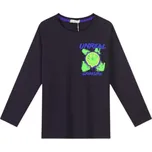 CHLAPECKÉ TRIČKO tm.modré Kugo HC0359