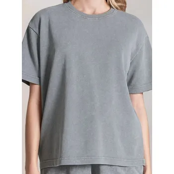 Pánská mikina Sinsay - Mikina s&nbsp;krátkými rukávy - šedá - 6406J-09X - 6406J-09X-XXL