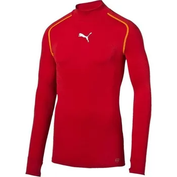 Pánská móda Triko s dlouhým rukávem Puma tb shirt warm mock 654611-001 Velikost XXL