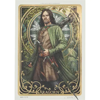 WETA The Lord of the Rings : Art Print-Aragorn Art Card