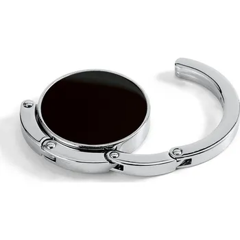 Piknikový koš FLORENCE. Robustní kovový držák na kufr - Černá