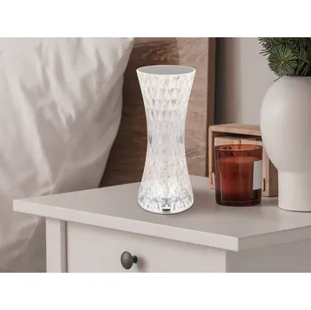 Lampička Stolní LED lampa Gixi 18,5 cm, RGB, imitace křišťálů