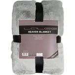 Happy Deka, 200 × 150 cm, stříbrná, 100% polyester HEB800SIL150200