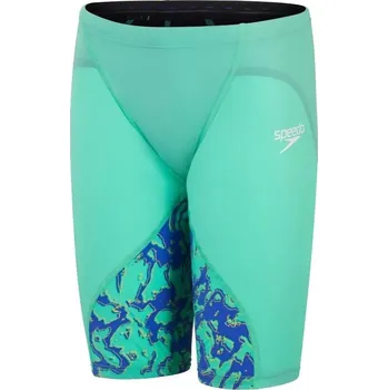 Pánské plavky Speedo Fastskin LZR Ignite Jammer Green Glow/Cobalt Pop XXS - UK28