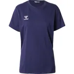 Hummel Funkční tričko Go 2.0 marine modrá / bílá