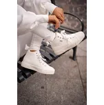 Big Star Shoes Zateplené Dámské Tenisky Se Švy Bílé Big Star