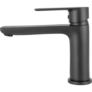 Vodovodní baterie Umyvadlová baterie MIXXUS PREMIUM ALEX 001 LONG (NUT) BLACK, černá | ALEX 001 LONG (NUT) BLACK Procraft