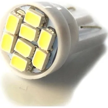 Autodoplněk Rabel 24V T10 W5W 8 smd 3528 8T bílá