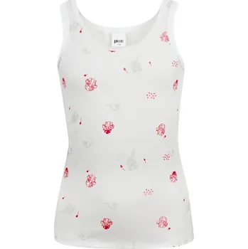 Pleas dívčí košilka s potiskem 182156 Sv. růžová Vel. 152