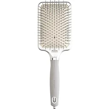 kartáč na vlasy Olivia Garden Expert Care Rectangular Large Brush Silver