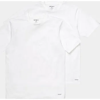 Pánské tričko TRIKO CARHARTT WIP Standard Crew Neck - bílá - XL + při osobním odběru 941 Kč