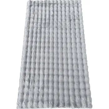 Koberec 4sleep kusový koberec Merlin 3D - 160 × 200 cm šedý