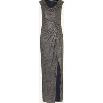Dámské šaty Vera Mont Dámské Večerní Šaty S Třpytivou Nití, tmavě šedá, 36