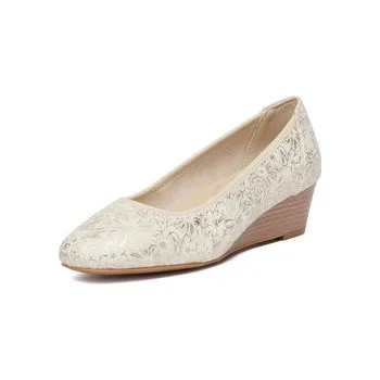 Dámské lodičky Lodičky Go Soft CEO-HY7760-1 Écru 41