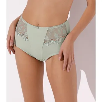 Kalhotky Sada 2 stahujících kalhotek Rima zn. Confidence Lingerie® z mikrovlákna a vyšívaného tylu lipová 50/52
