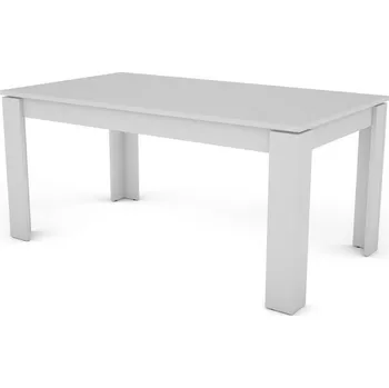 Jídelní stůl Jídelní stůl Inter 160x80 cm, bílý, rozkládací