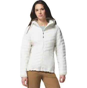 Dámská větrovka Columbia Powder Pass™ III Hybrid Hooded Jacket W 2154692125 - sea salt/dark stone L