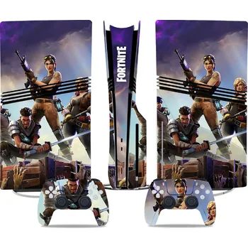 Obal na herní konzoli Polep na konzoli PS5 SLIM diskovou verzi Fortnite v2 (PS5)